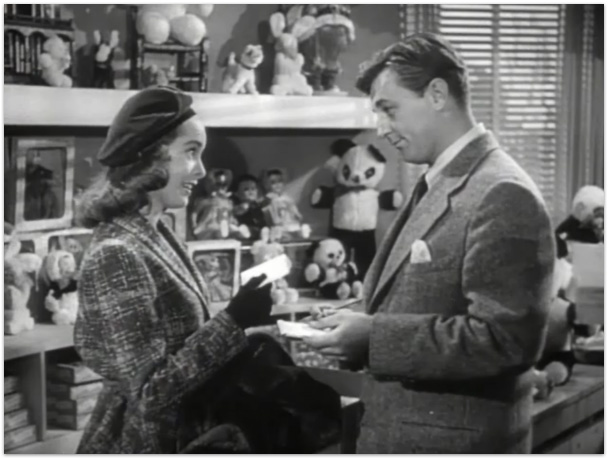 Holiday Affair (1949)  The Blonde at the Film