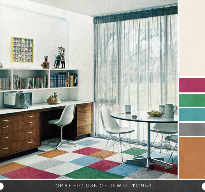 1950s vintage home via Making Nice in the Midwest