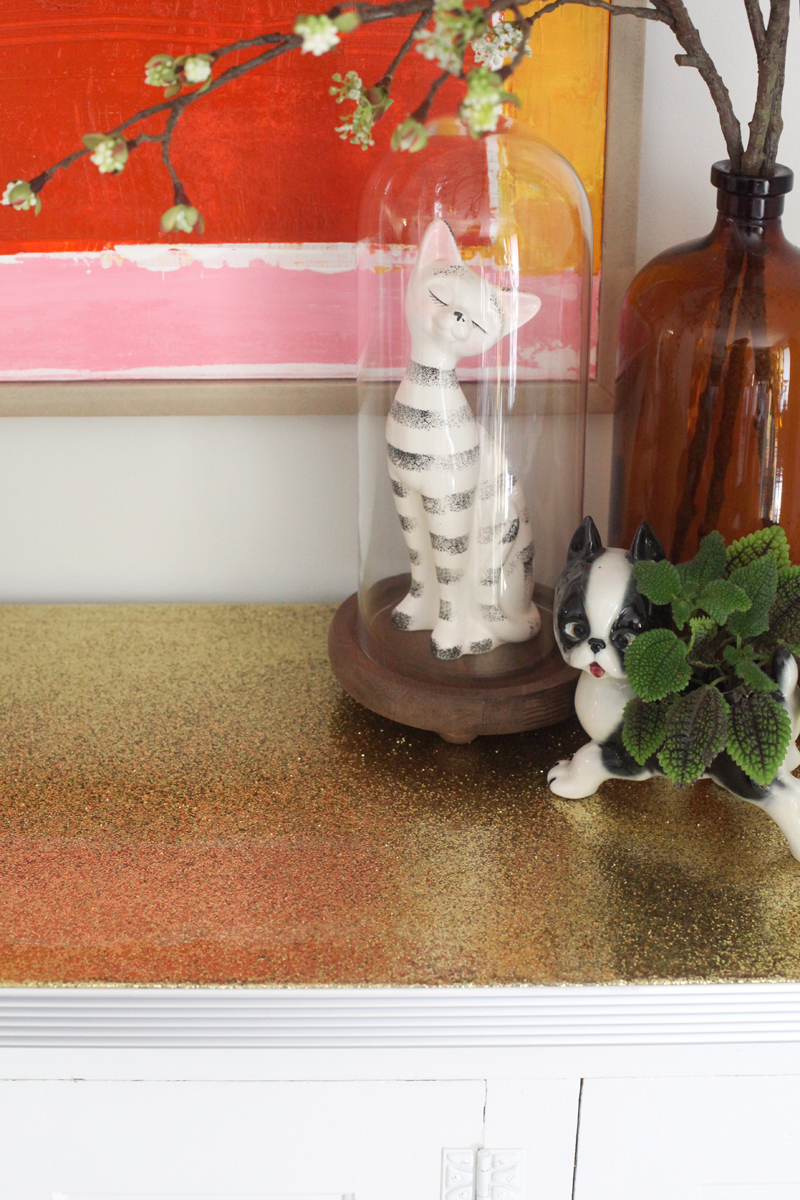 My Diy Glitter Countertop Making Nice In The Midwest