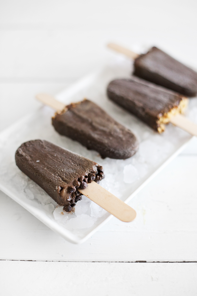 Delicious Fudgesicles loaded with healthy ingredients— including spinach you'll never taste!
