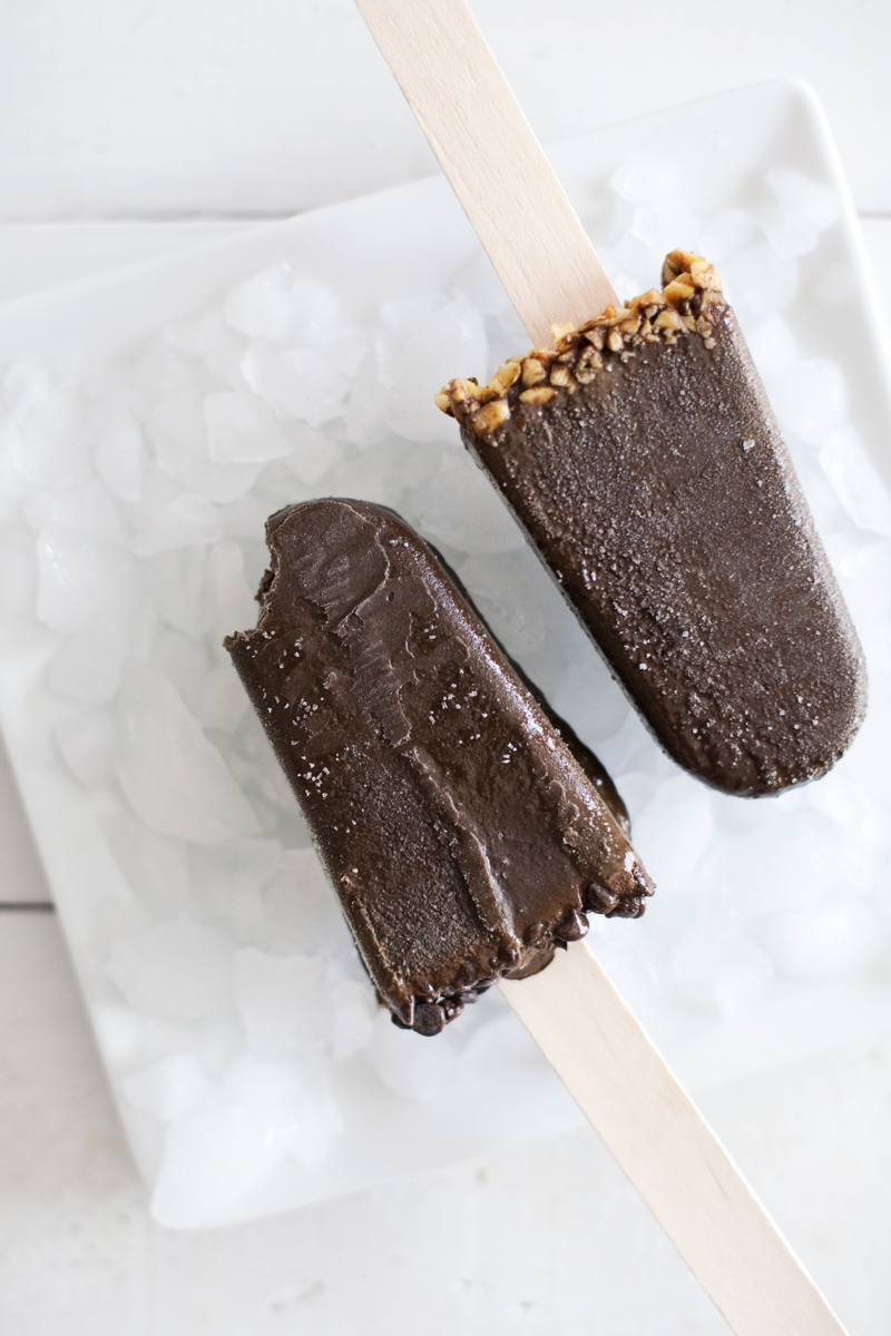 Delicious Fudgesicles loaded with healthy ingredients— including spinach you'll never taste!