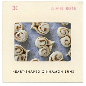 heart shaped buns valentine's day treat