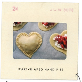 heart shaped hand pies