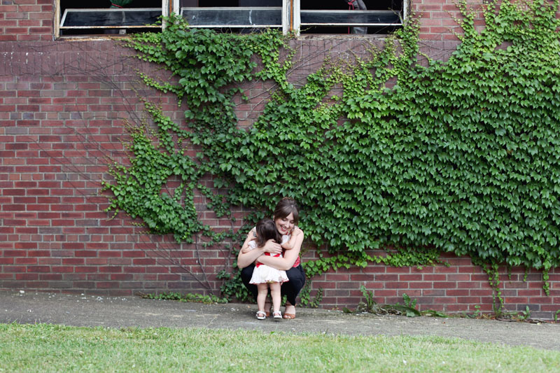 Vintage-inspired Mother/Daughter style on Making Nice in the Midwest