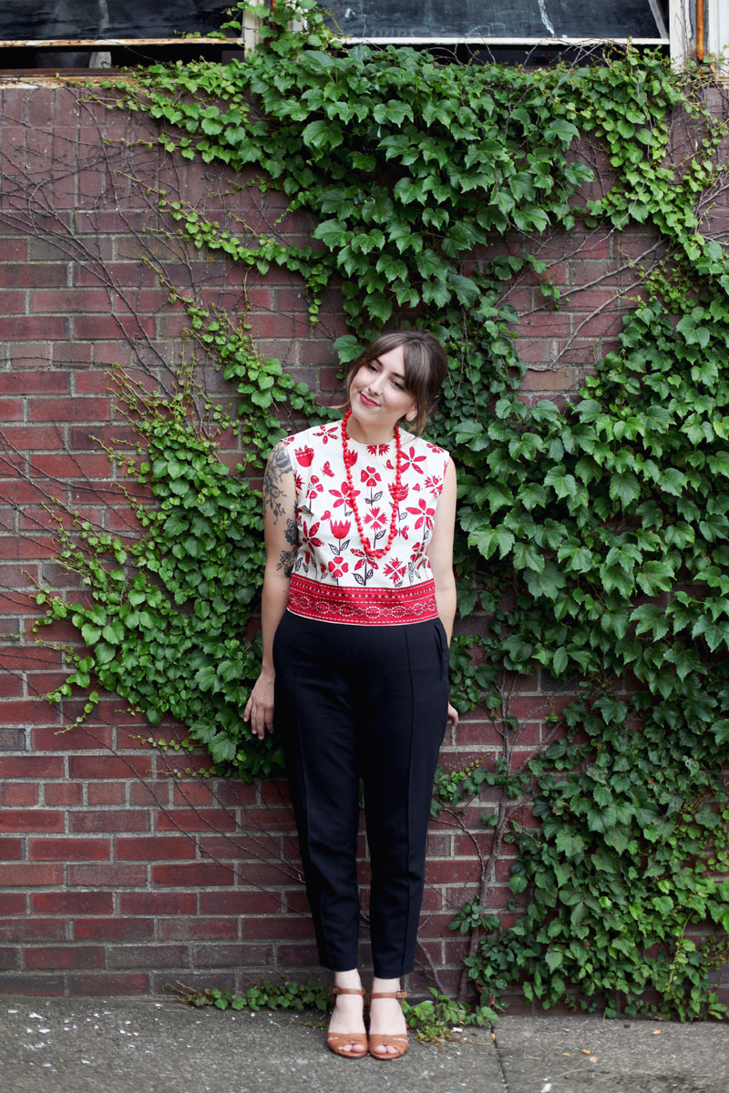 Vintage-inspired Mother/Daughter style on Making Nice in the Midwest