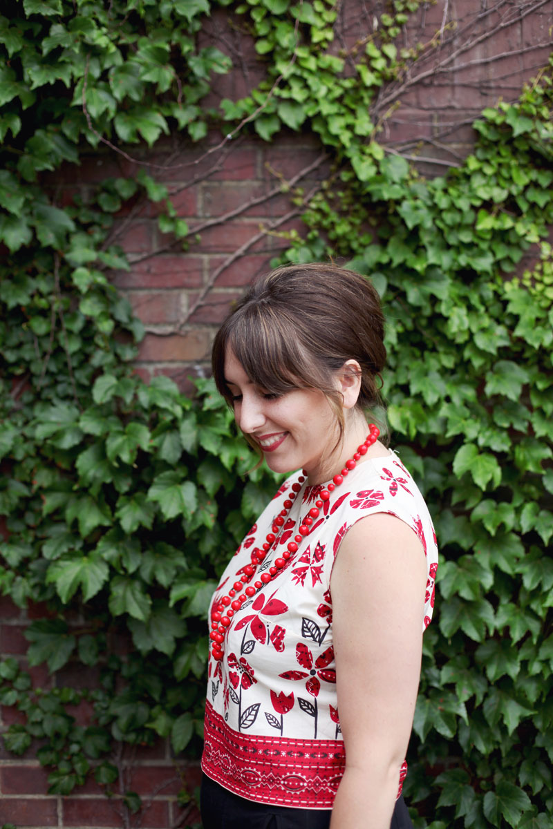 Vintage-inspired Mother/Daughter style on Making Nice in the Midwest