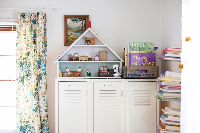 Toddler room with vintage elements