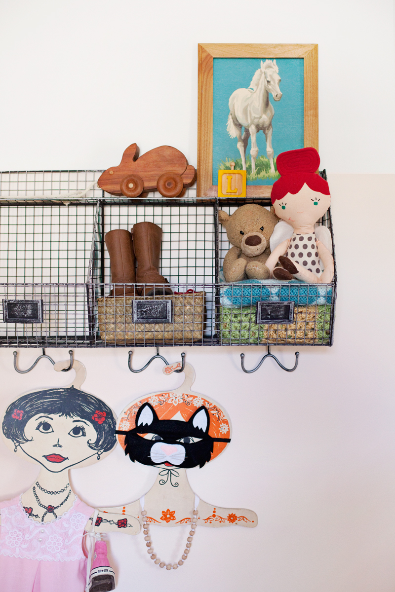 Toddler room with vintage elements