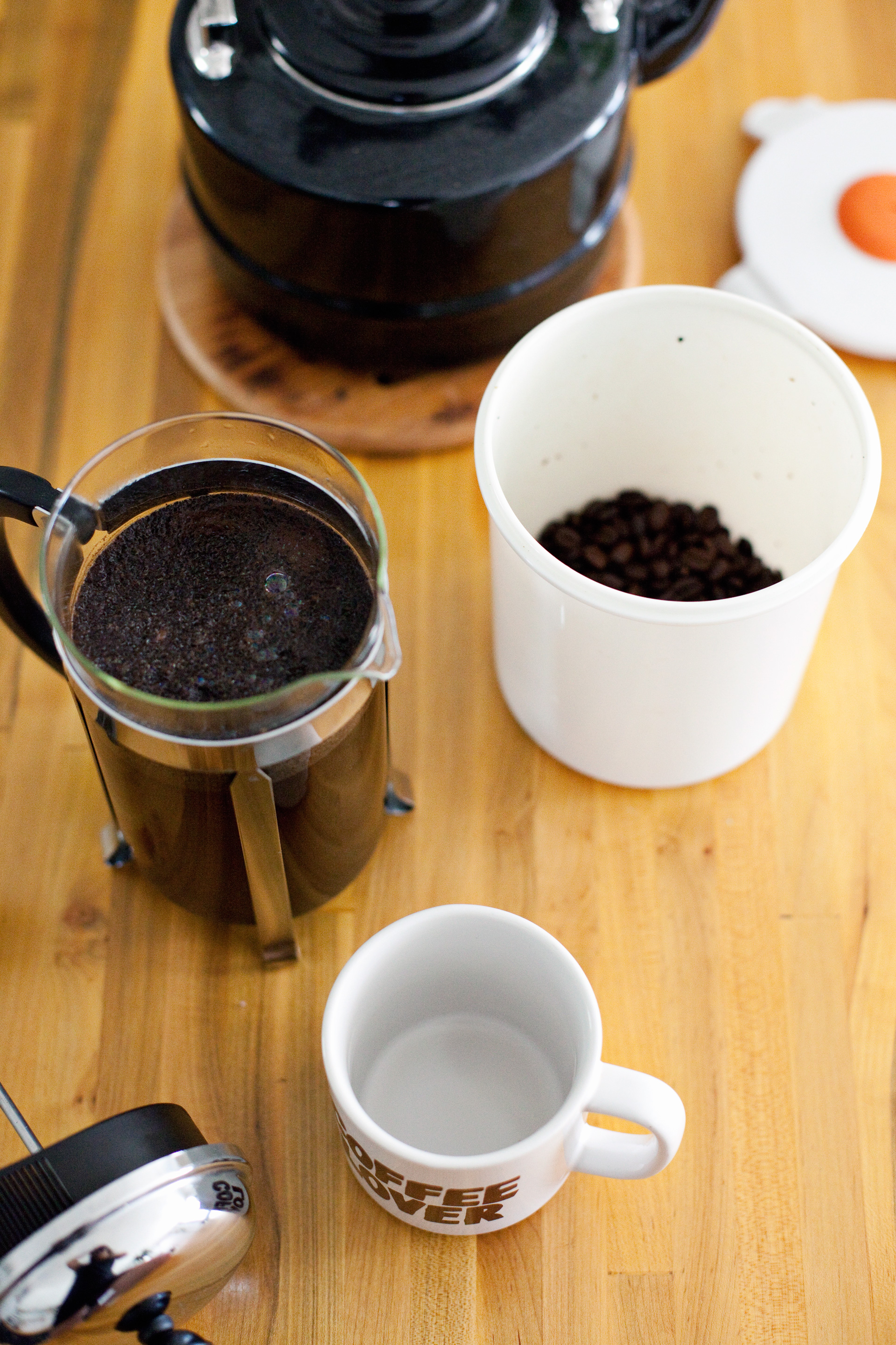 my coffee routine