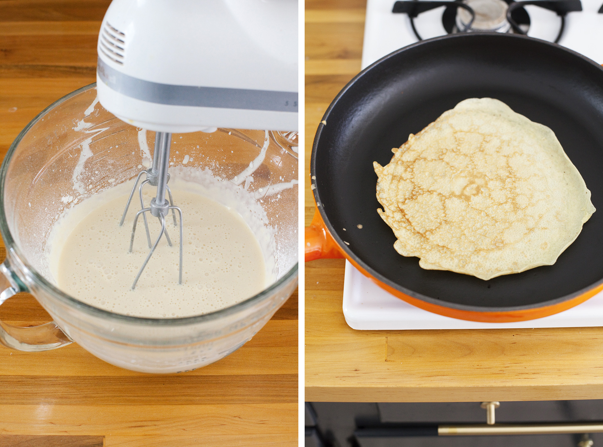 easy french vanilla crepe recipe